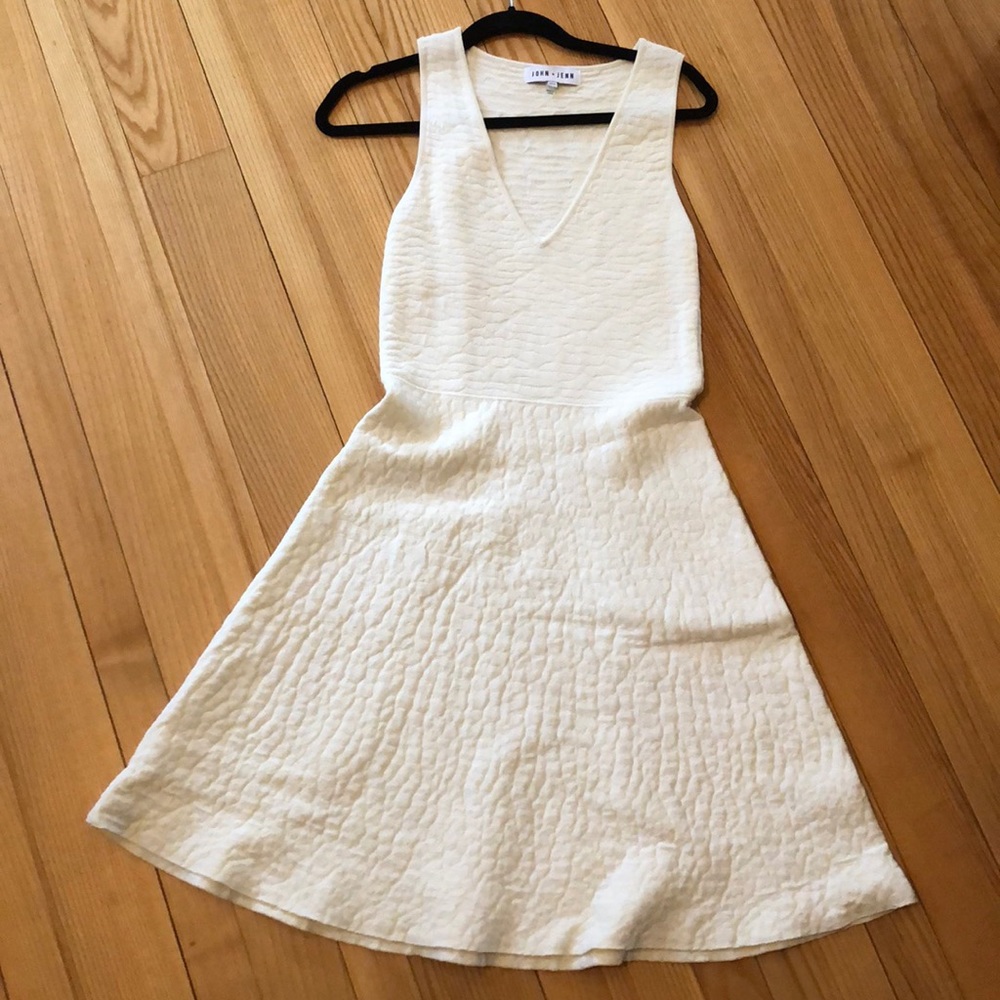 White John and Jenn dress